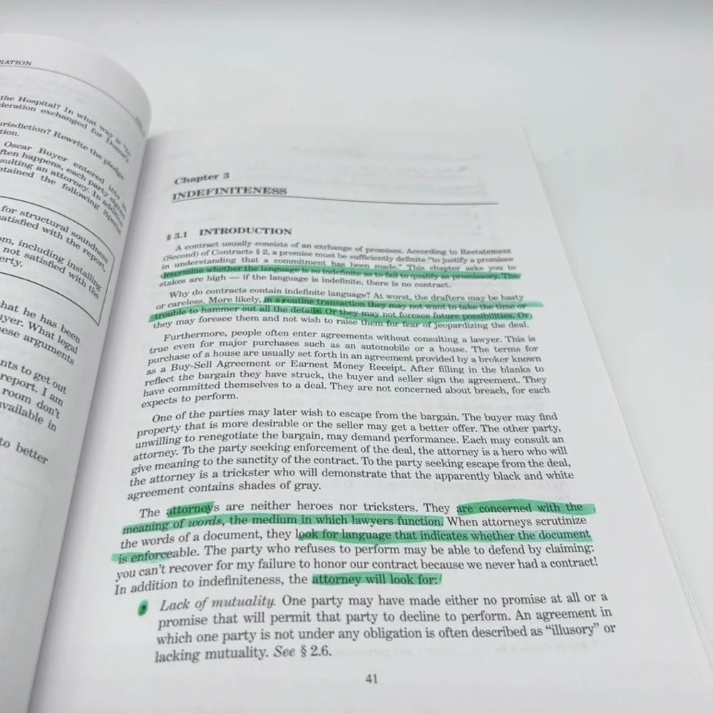Drafting and Analyzing Contracts Scott J Burnham 4th Edition Law Textbook
